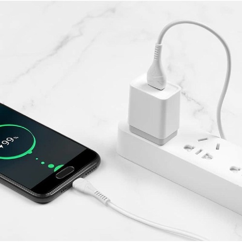 USB-TYPE C CABLE  ΣΕ TYPE C X85 WHITE 1m